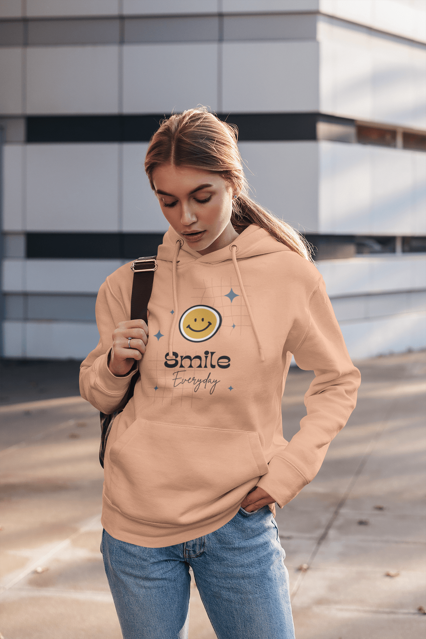 Smile Girl's Hoodie