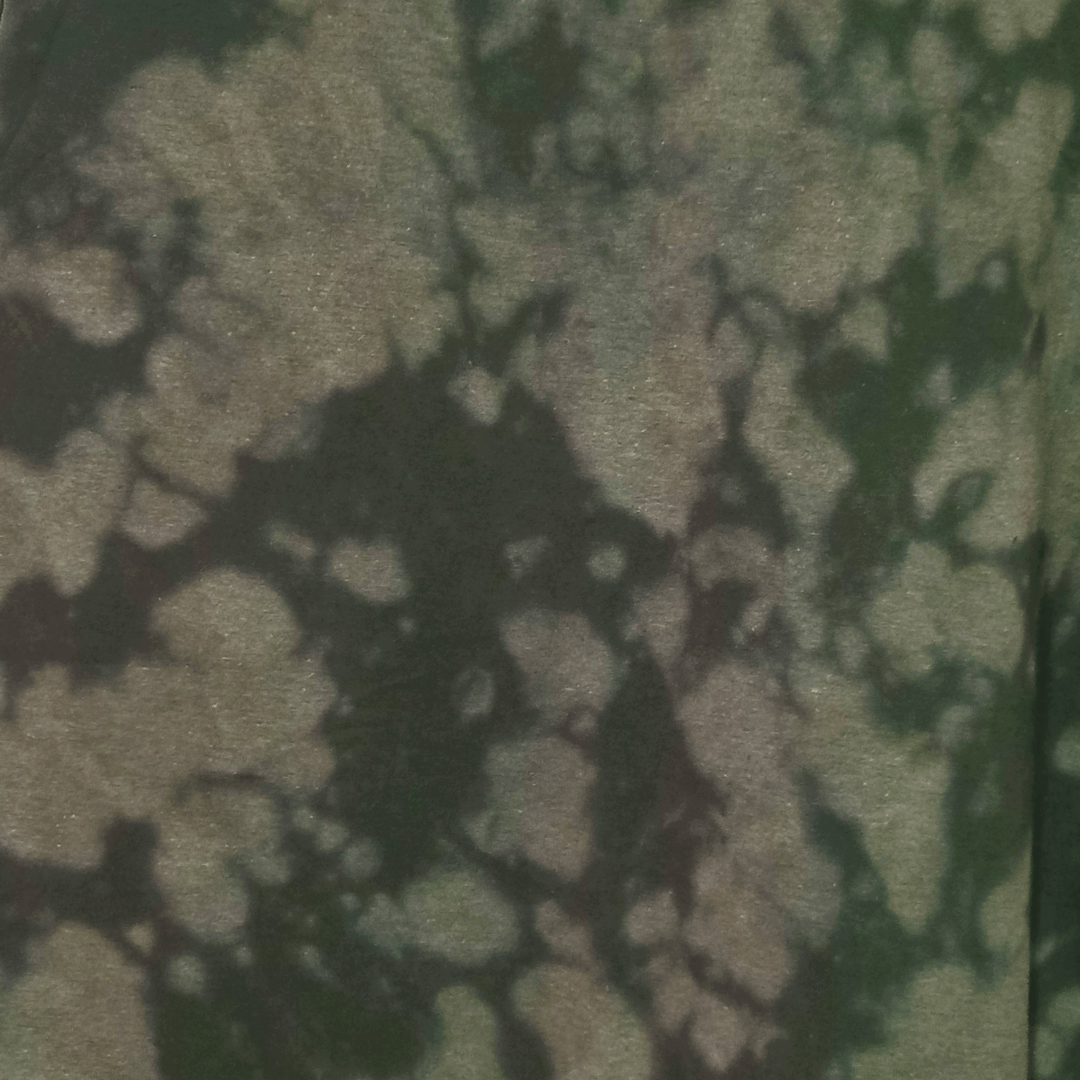 Olive Green Tie dye Unisex T-shirt