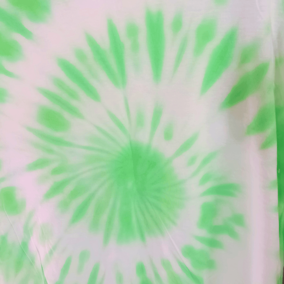 Grass Green Tie Dye Unisex T-shirt