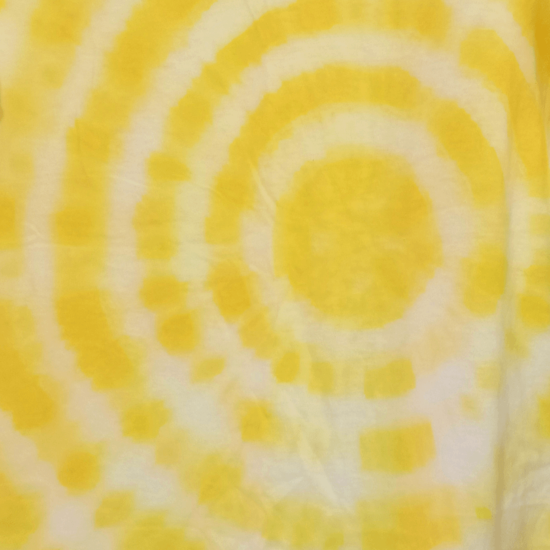 Daffodil Yellow Tie Dye Unisex Tshirt