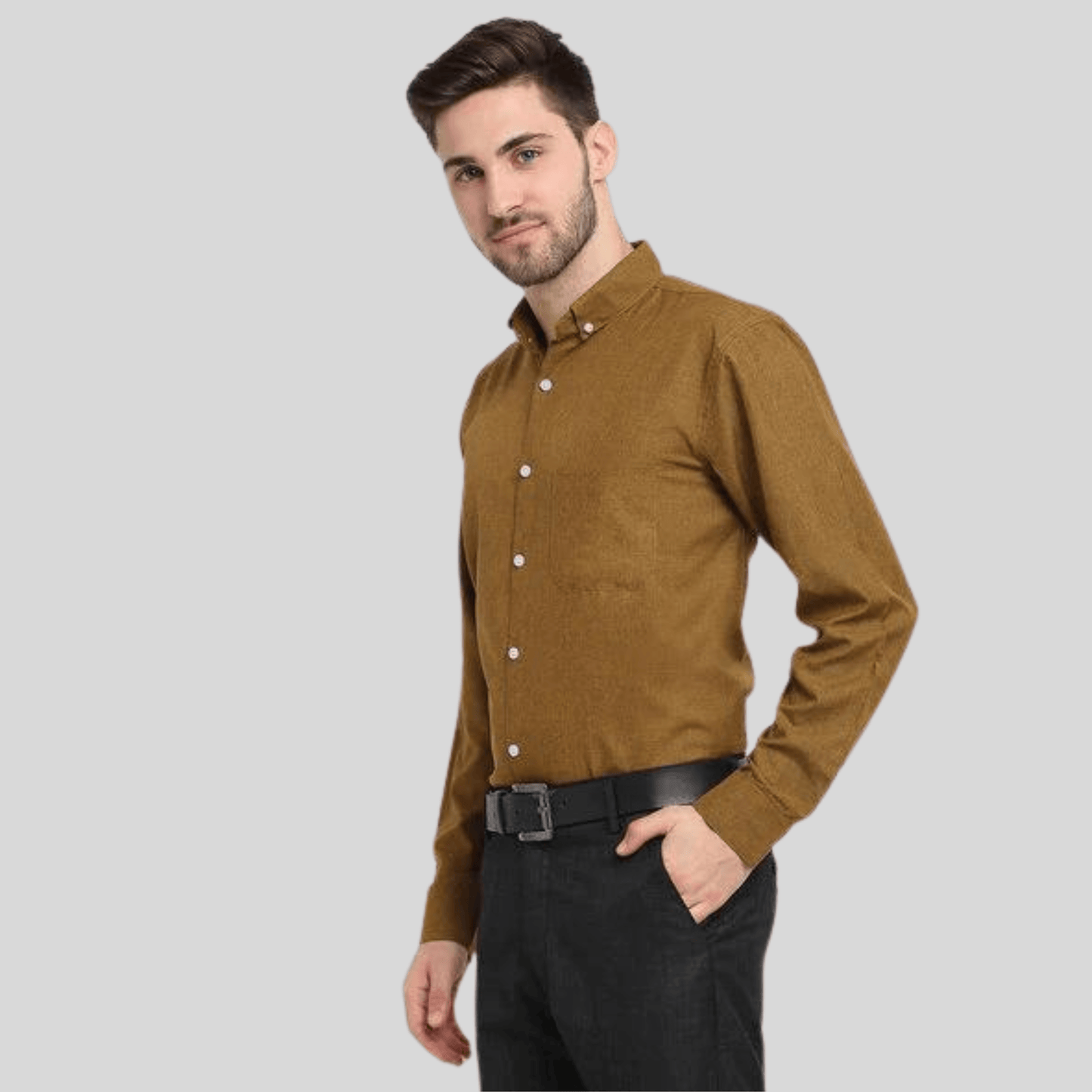 Dark Brown Shirt