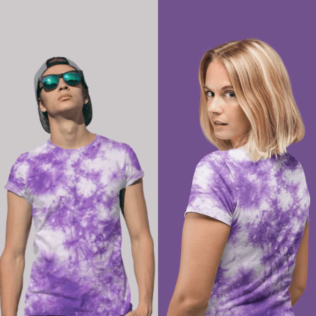 Lavender Tie Dye Unisex T-shirt