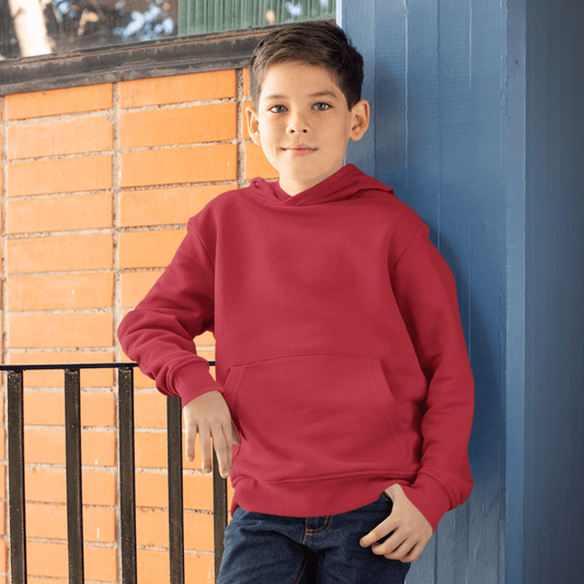 Maroon Kids Hoodie
