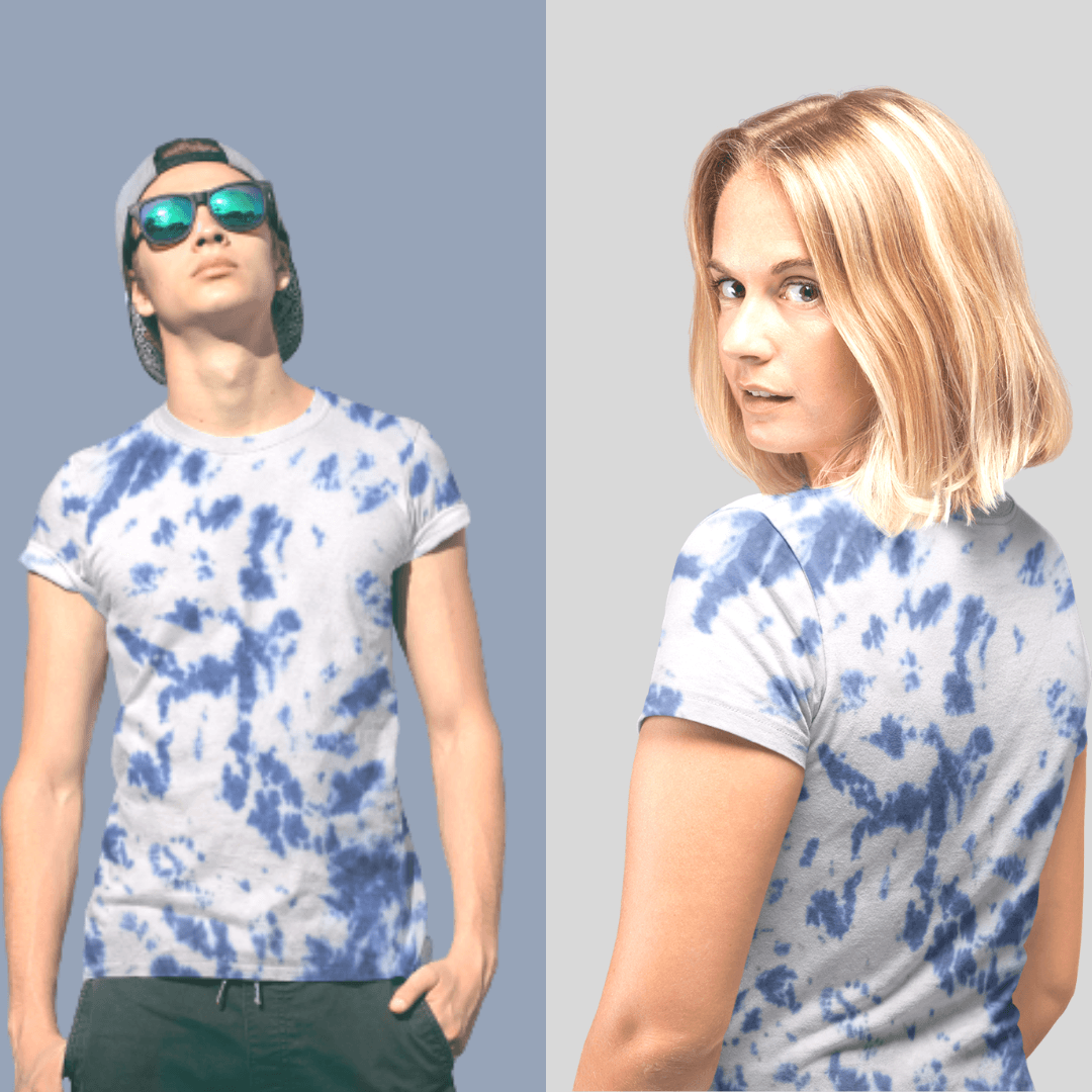 Indigo Blue Tie Dye Unisex T-shirt