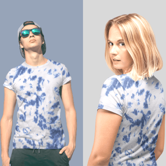 Indigo Blue Tie Dye Unisex T-shirt