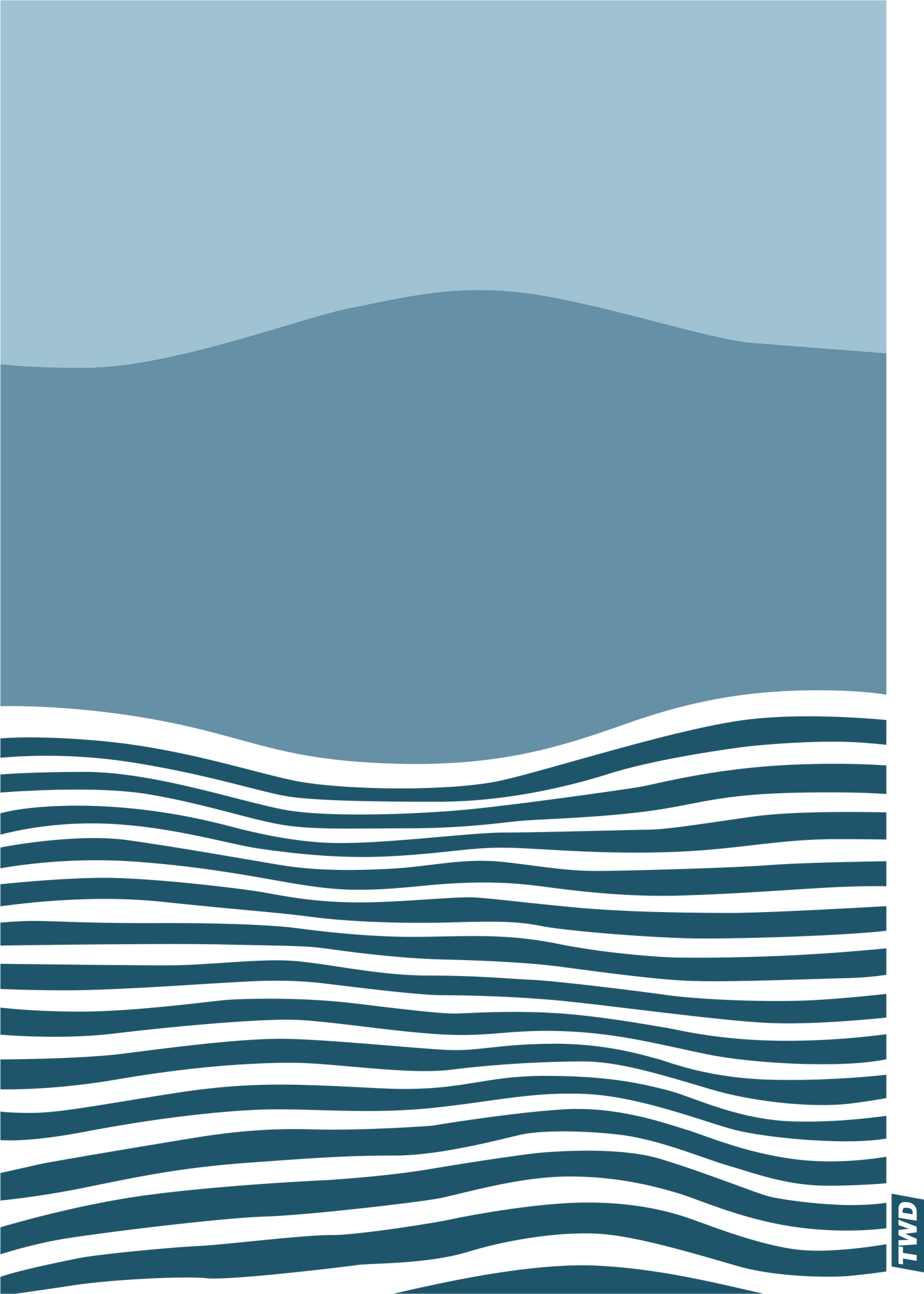 Blue Layer T-shirt