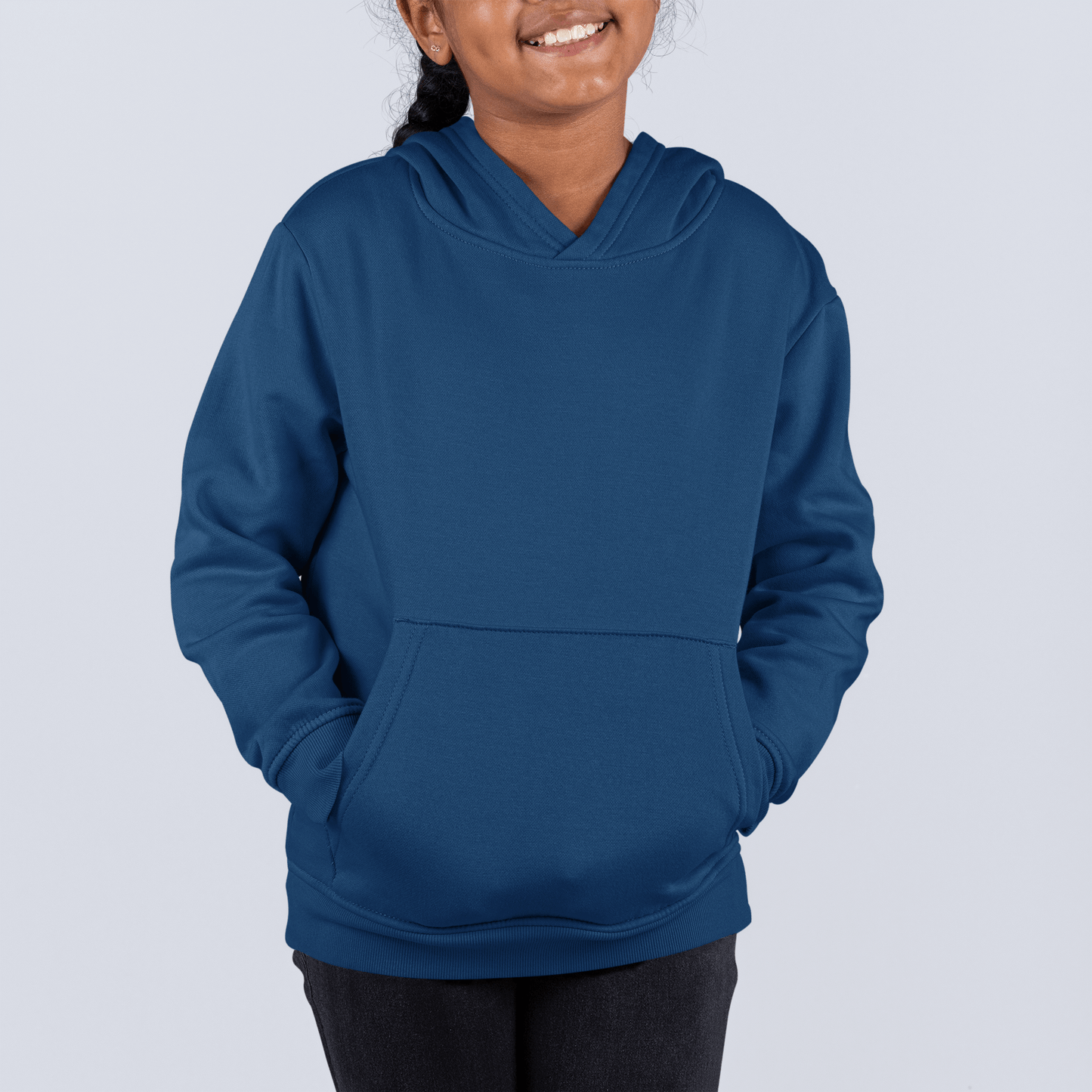 Navy Blue Kids Hoodie