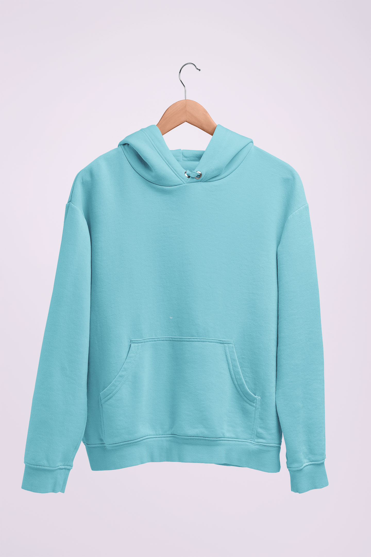 Plain Hoodie Sky Blue
