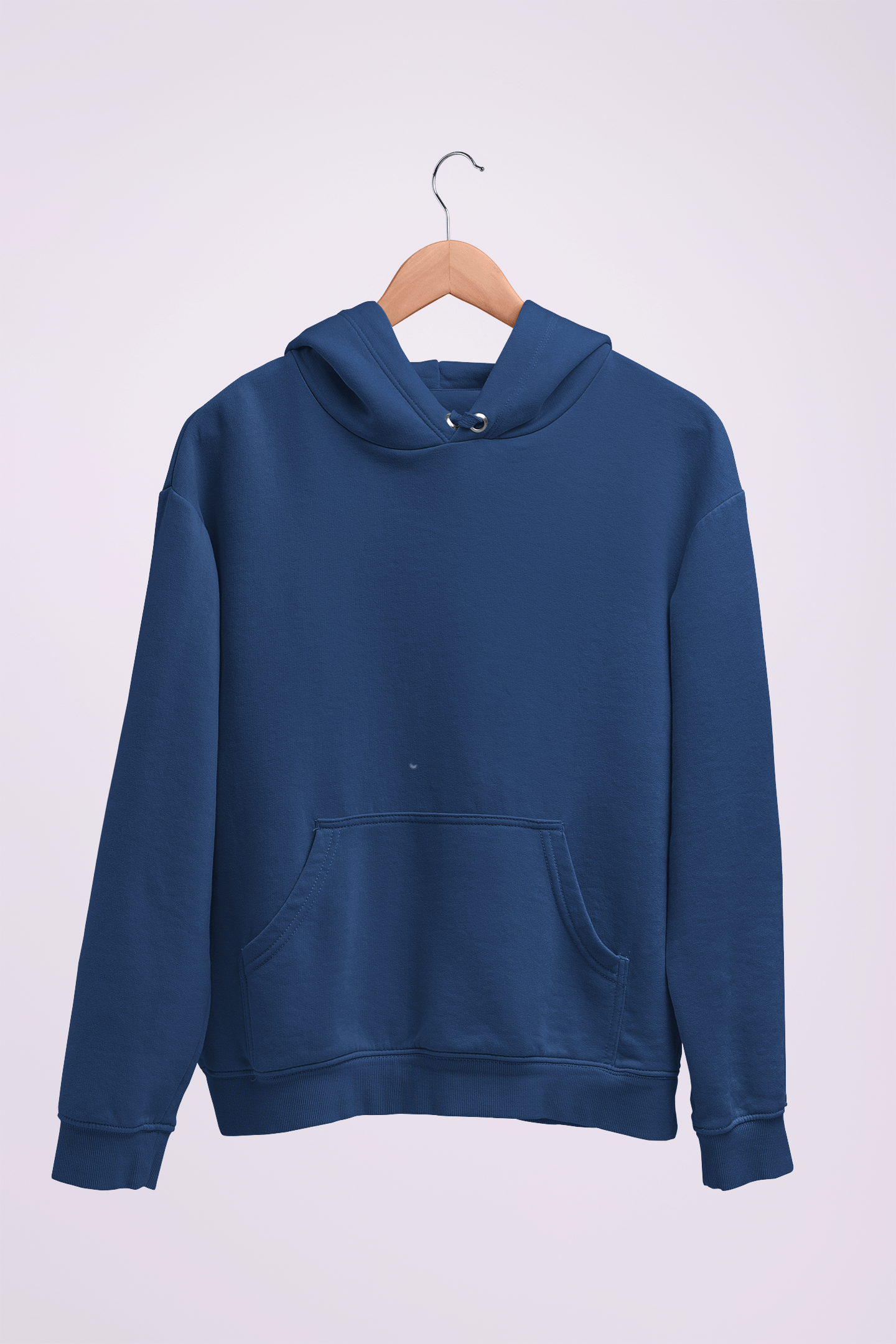 Plain Hoodie Navy Blue