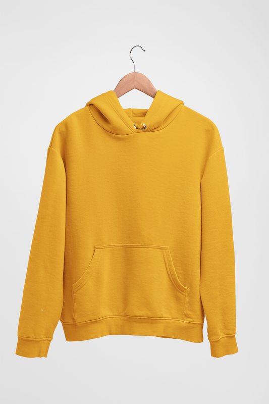 Plain Hoodie Mustard