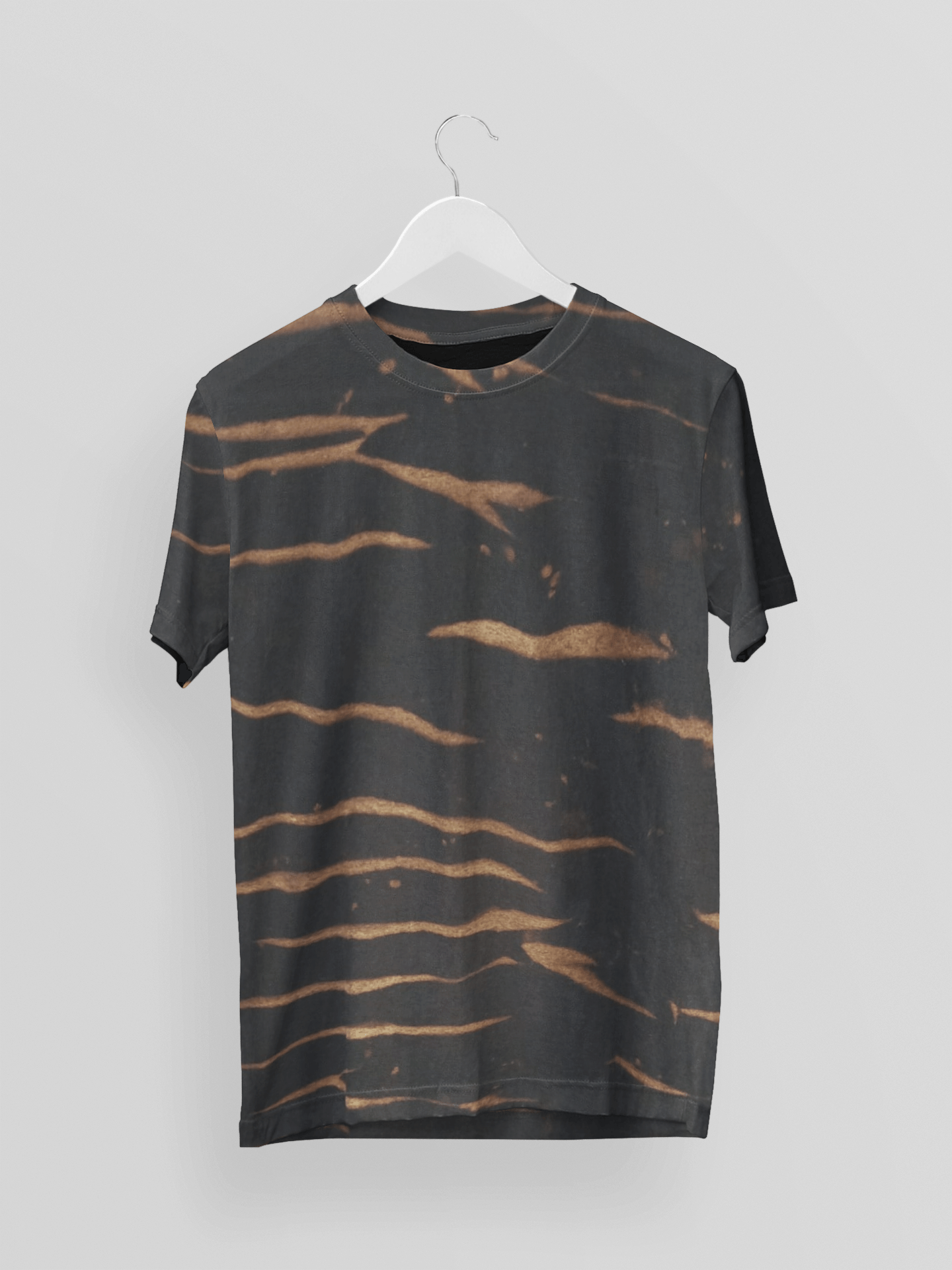 Coffee Brown Tie Dye Unisex T-shirt