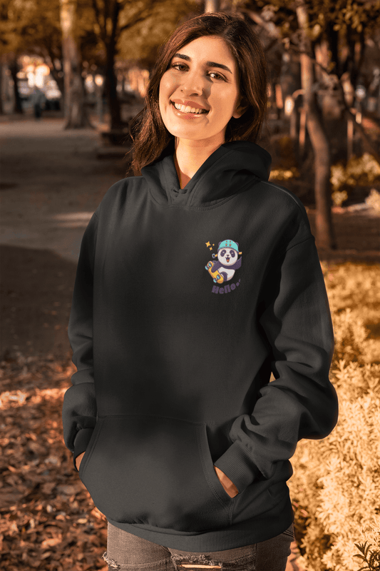 Hello Panda Girl's Hoodie