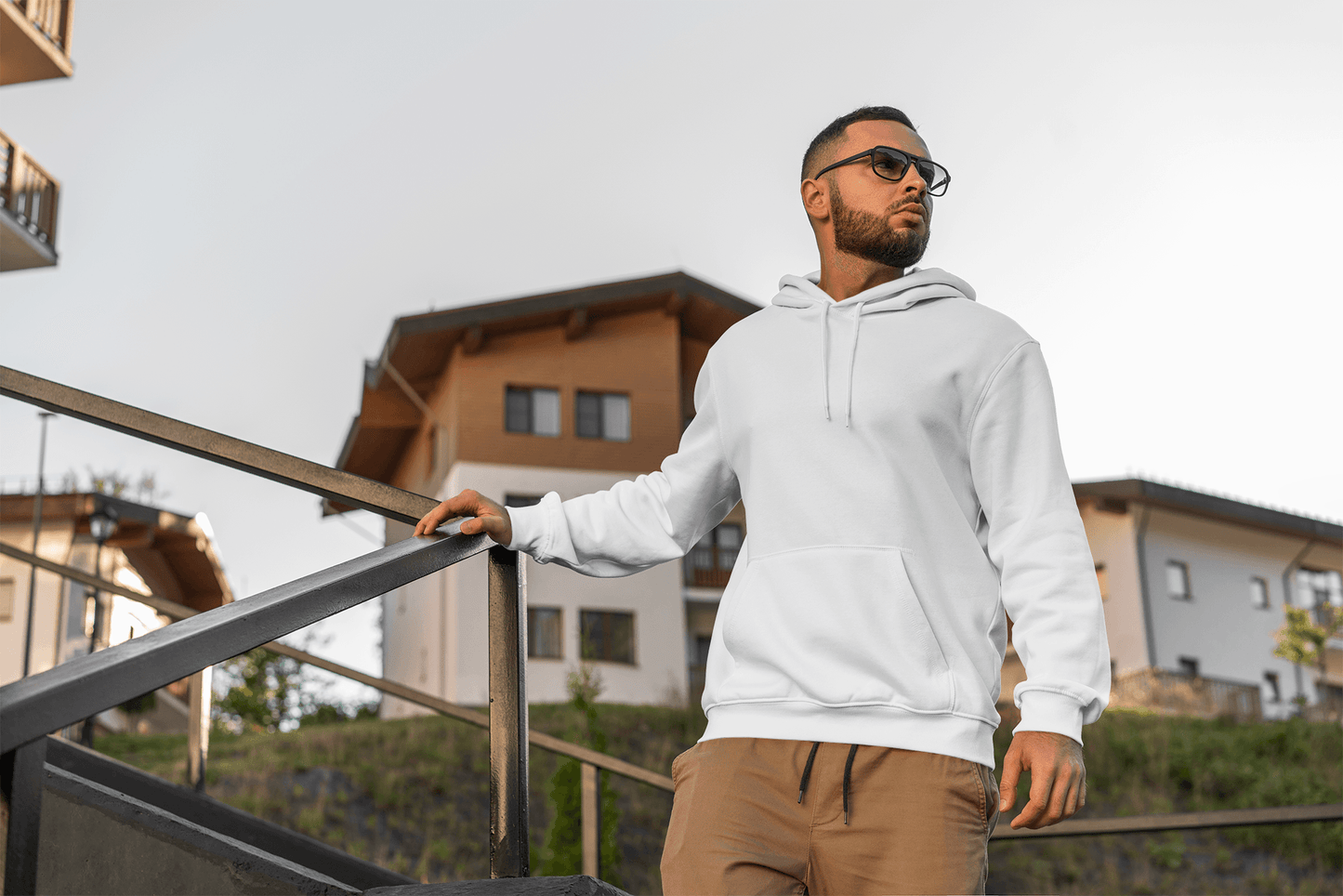 Plain Hoodie White