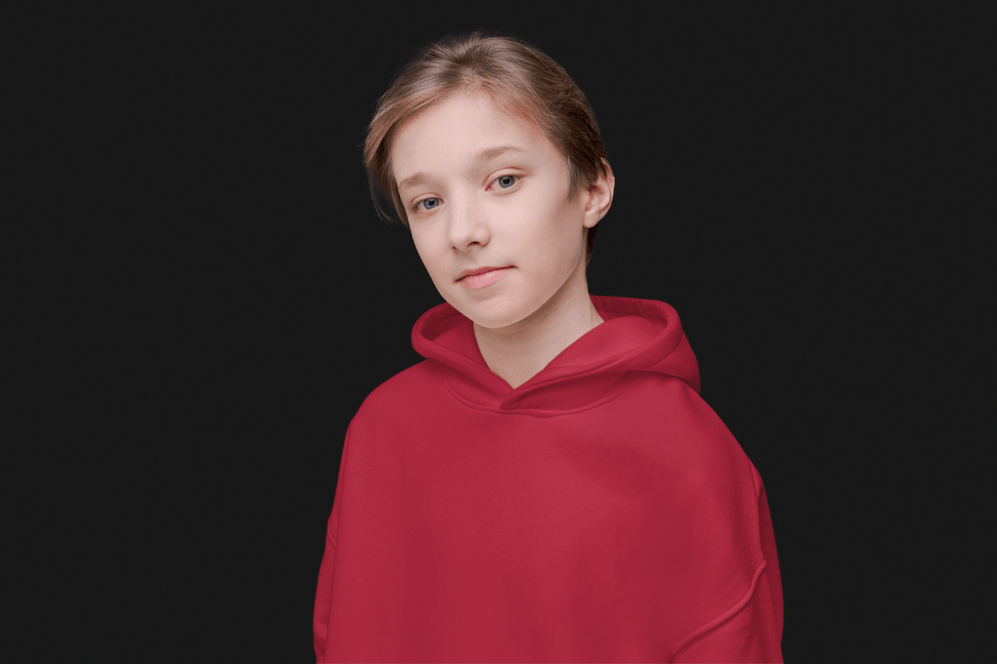 Maroon Kids Hoodie