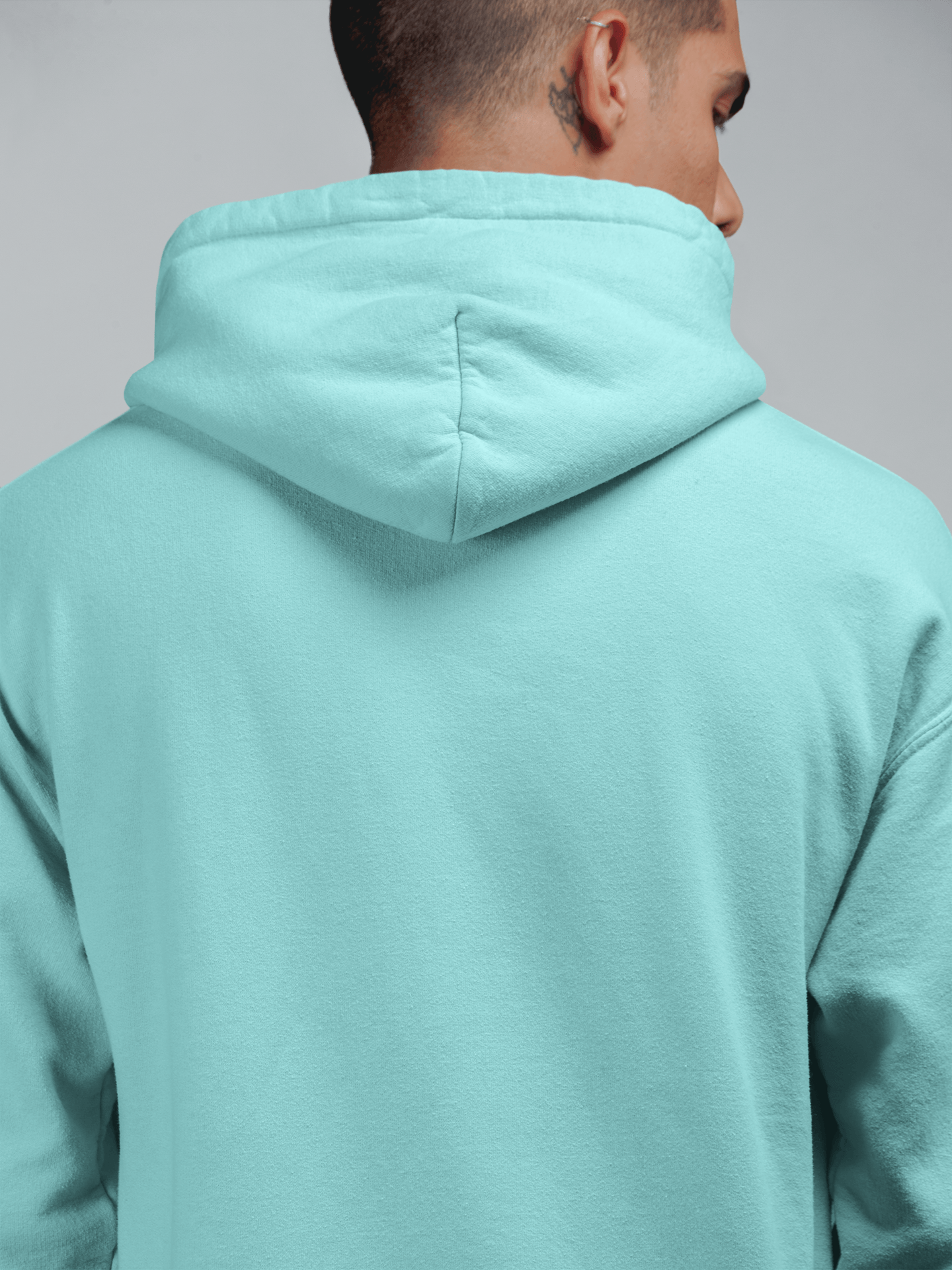 Plain Hoodie Sky Blue