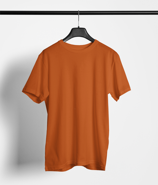 Plain Rust T-shirt