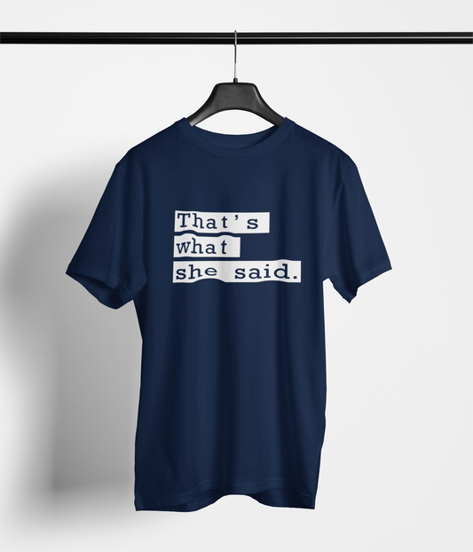 That's What She Said